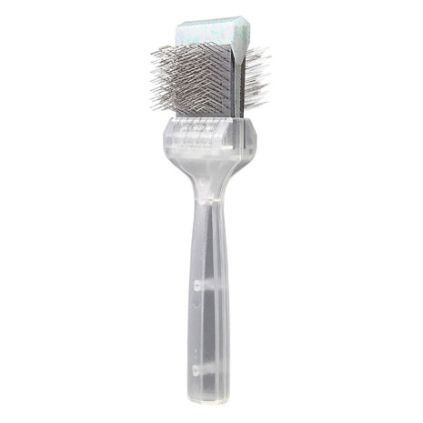ActiVet Brush MEDIUM grün Flitter | exklusive Bürsten für Hunde und Katzen
