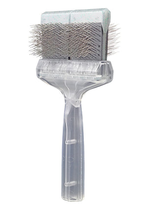 ActiVet Brush MEDIUM grün Flitter | exklusive Bürsten für Hunde und Katzen