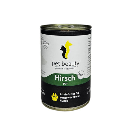 Hirsch pur | Nassfutter für Hunde
