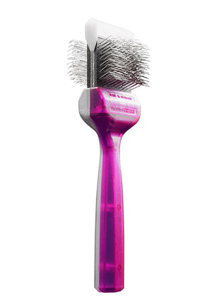 ActiVet Pro TuffFinishcoater lila/silber | exklusive Bürsten für Hunde und Katzen
