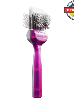 ActiVet Pro TuffFinishcoater lila/silber | exklusive Bürsten für Hunde und Katzen
