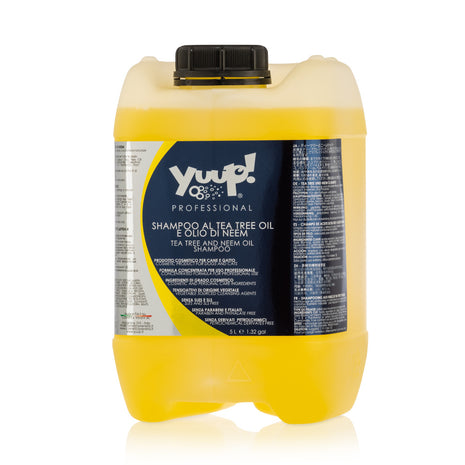 Shampoo mit natürlichem Floh- und Zeckenschutz (Teebaum- und Neemöl-Shampoo) |  Yuup!-Professional