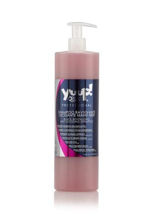 Farbauffrischendes Glanzshampoo für schwarzes Fell | Yuup!-Professional
