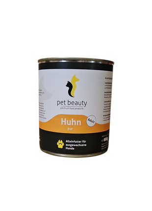 Huhn pur | Nassfutter für Hunde