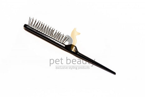 Hundebürste | PET BEAUTY TOUPIER | 3-reihig | Metallstifte