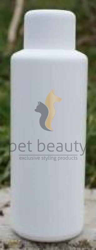 Kunststoffflasche aus HDPE 1000ml | weiß | inklusive Spritzeinsatz