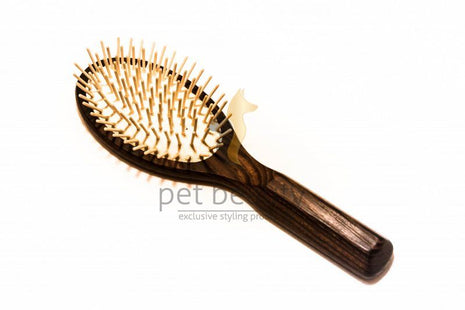 Hundebürste | pet beauty thermo Eschenholz | 20mm Holzstifte