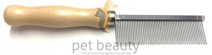Kamm pet beauty - Metall mit Holzgriff
