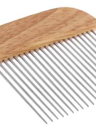Holz-Pudelkamm, extra lange Pins