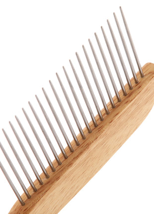 Holz-Pudelkamm, extra lange Pins