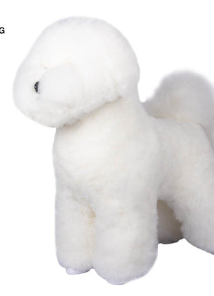 Starzclub Fell für Modellhund Bichon | weiß