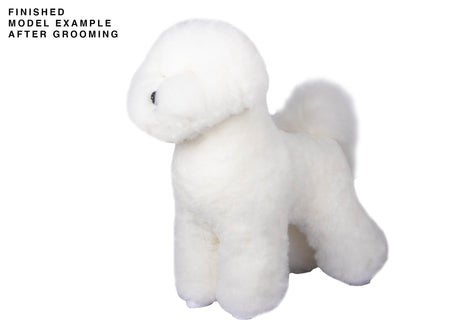 Starzclub Fell für Modellhund Bichon | weiß