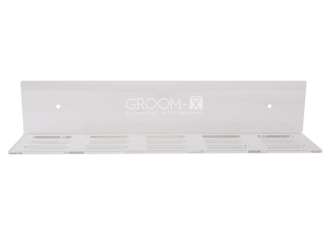Groom-X Wandhalterung für Scherköpfe | Plexiglas | für 15 Scherköpfe
