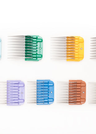 Show Tech Pro Blades Snap-on Comb Set | Kammaufsatz Set für Scherkopf #30 | 9 Kämme