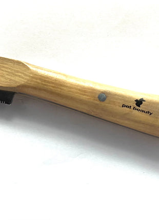 pet beauty Trimmmesser als Satz oder einzeln | 5 Stück | brauner Holzgriff | Gesamtlänge 14cm