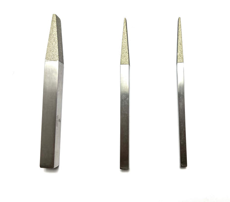 pet beauty Trimmstab Metall | Trimmstein | Satz 3 Stück oder einzeln | versch. Breiten