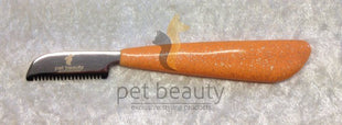 Trim-Messer Plastikgriff orange