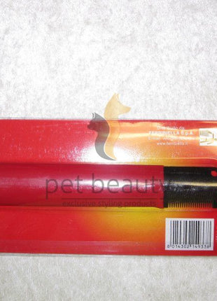 Trimmmesser | 20 Zähne | roter Plastikgriff
